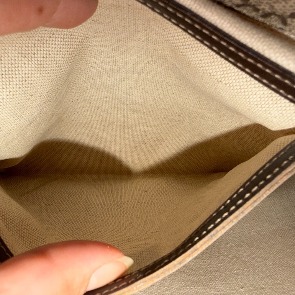 Authentic Gucci Supreme Monogram Shoulder Bag - Picture 9 of 13